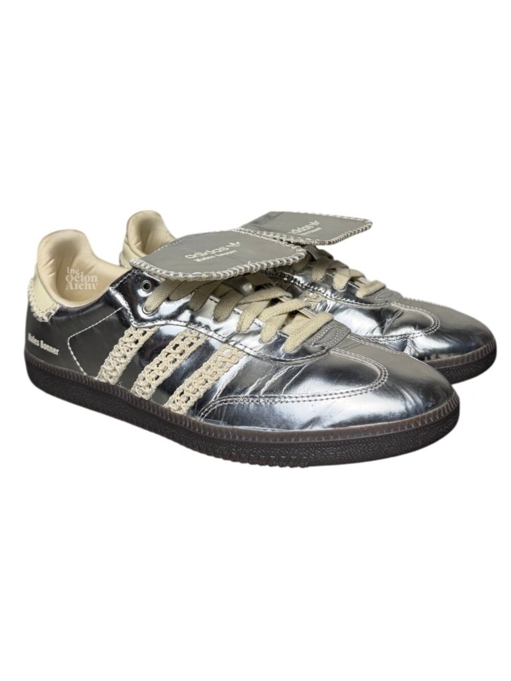 Size 11.5 Wales Bonner x adidas Samba 2023 'Silver Metallic' IG8181 Pre-Owned